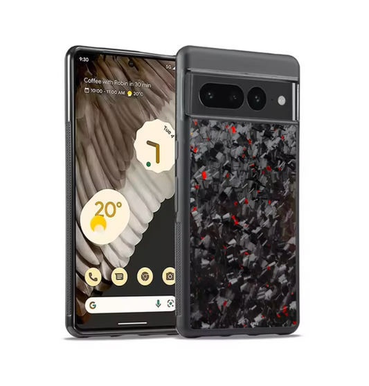 HUAWEI RED FLAKE FORGED CARBON CASE