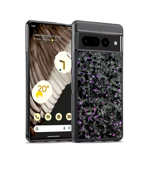 HUAWEI PURPLE FLAKE FORGED CARBON CASE